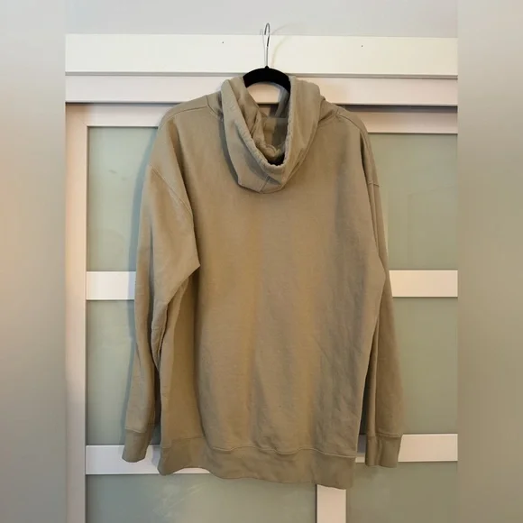 Beige Graphic Hoodie - Picture 2 of 2